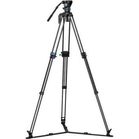 Sirui SQ75+S5 - statyw Carbon SQ75 + głowica video S5